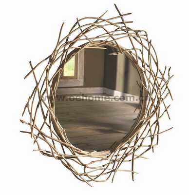 8523 Metal decorative wall mirrors for Hosipitality